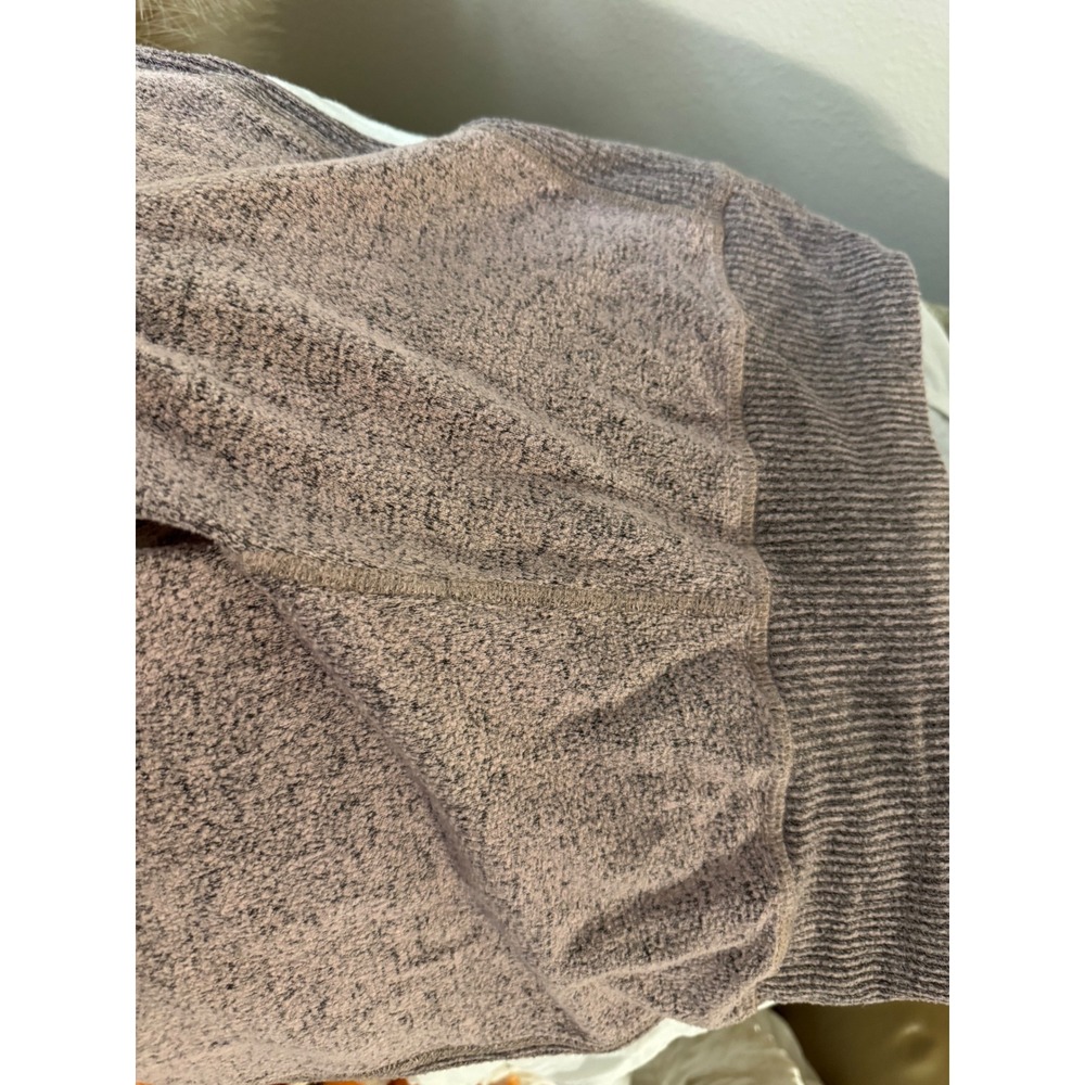 FP Movement Free People Mauve Heather Ribbed Knit Joggers Sweatpants Small - Picture 4 of 5